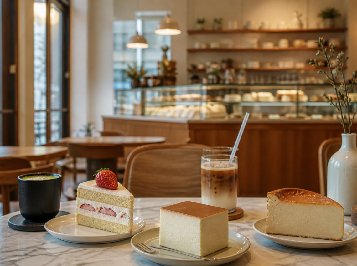 Café Jirisan : Le temple du cheesecake aéré et de la pâtisserie coréenne dans le 2e arrondissement